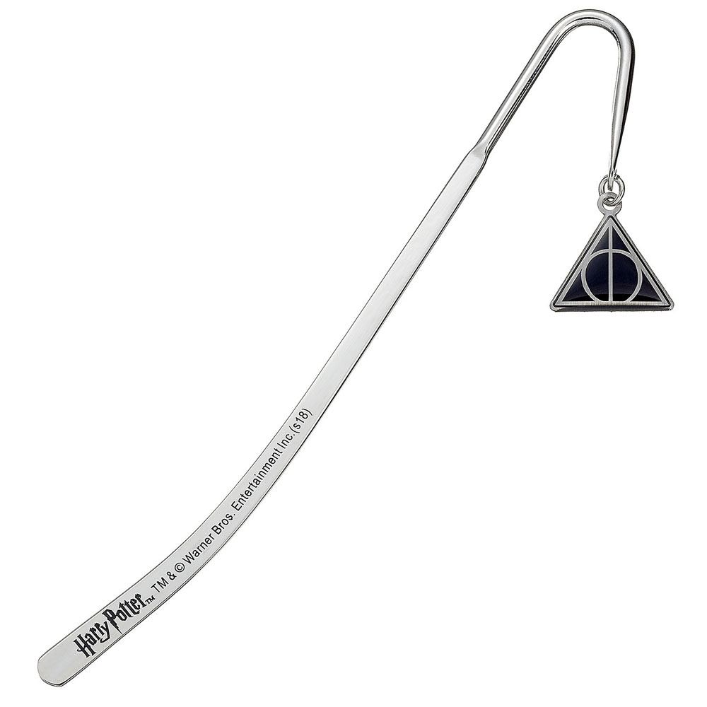 Harry Potter Bookmark Deathly Hallows (silver plated) The Carat Shop