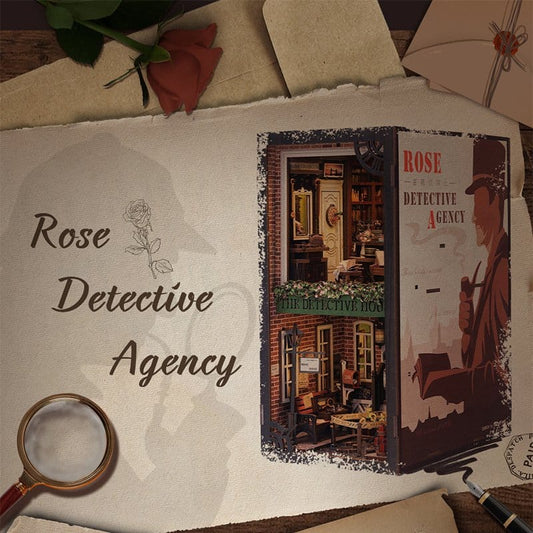 Book Nook Rose Detective Agency 23 x 11 cm CuteBee