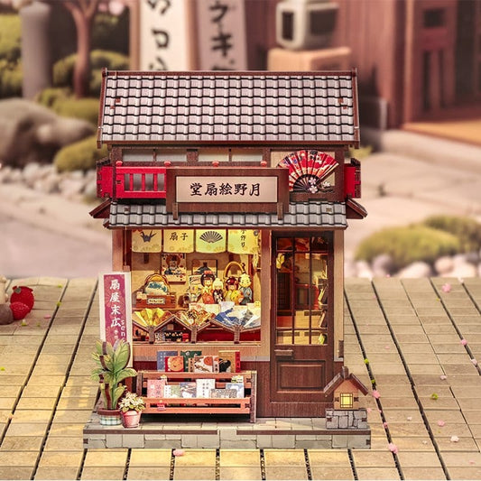 Miniature House Model Kit Tsukino Eogi-dou 19 x 14 cm CuteBee