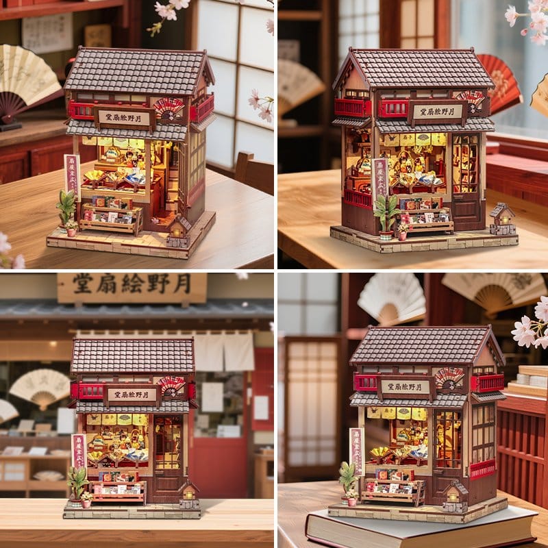 Miniature House Model Kit Tsukino Eogi-dou 19 x 14 cm CuteBee