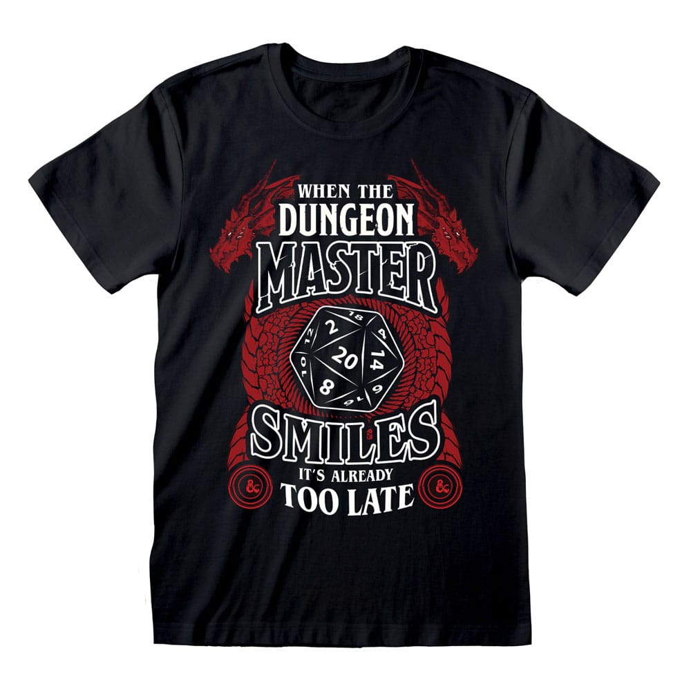 Dungeons & Dragons T-Shirt When The Dungeon Master Smiles Size XL Heroes Inc