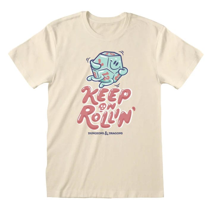 Dungeons & Dragons T-Shirt Keep On Rolling Size L T-shirts