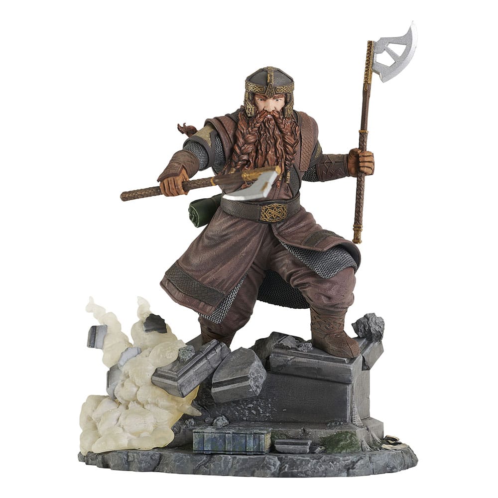 Lord of the Rings Deluxe Gallery PVC Statue Gimli 20 cm Diamond Select