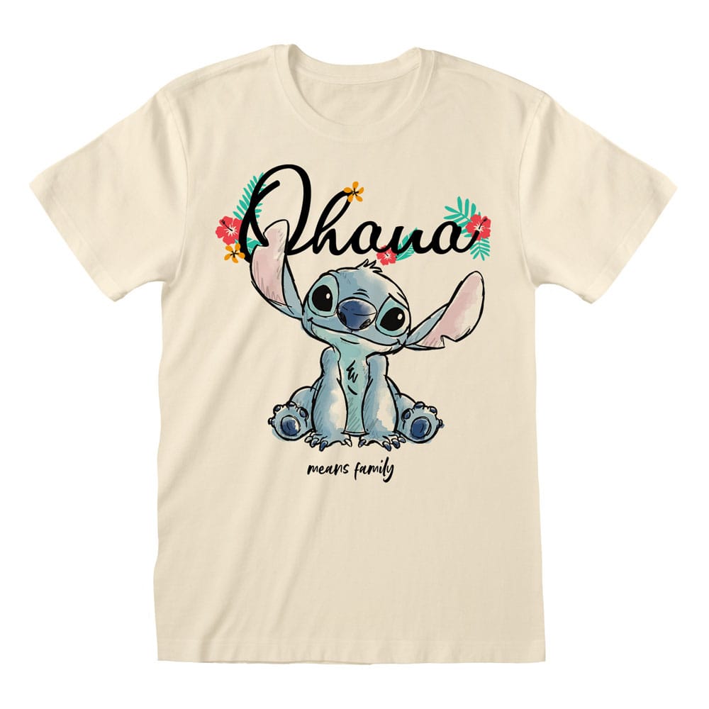Lilo & Stitch T-Shirt Ohana Means Family Size L T-shirts