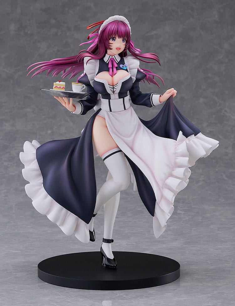 Hanikami Kanojo PVC Statue 1/6 Maid Maison Neru Shizuki Illustration by Piromizu 28 cm DMM Factory