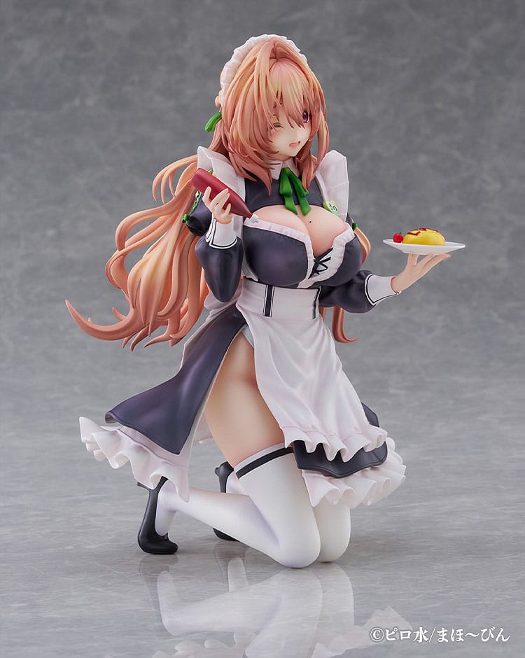 Hanikami Kanojo PVC Statue 1/6 Maid Maison Hanikami Kanojo Sano Hiiragi 20 cm