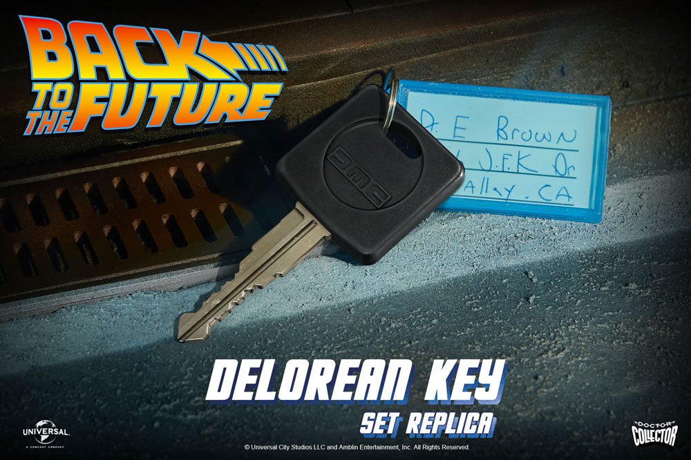 Back To The Future Replica 1/1 DeLorean Key Doctor Collector