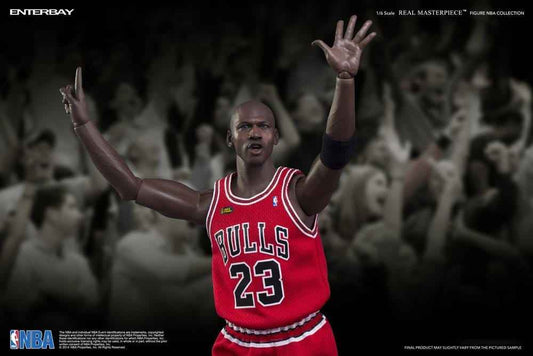 NBA Collection Real Masterpiece Actionfigur 1/6 Michael Jordan Series 2 (Road Jersey Edition) 33 cm