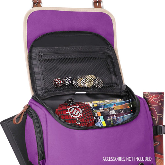 Enhance TCG Series Trading Card Backpack Designer Edition Purple Full-size