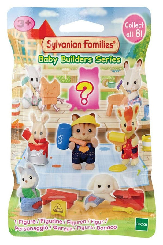 Sylvanian Families: Construction site baby friends Surprise Bag figure 5 cm Display (16) Epoch Toys