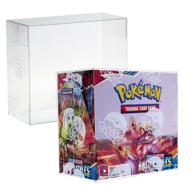 PET Protectors 5-Pack for Booster Boxes / Elite Trainer Boxes Ver. 1 Boxes & Pouches
