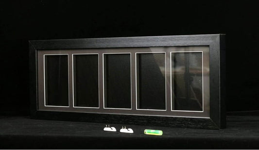 Evoretro Graded Card Display Frame for 5 PSA Graded Cards