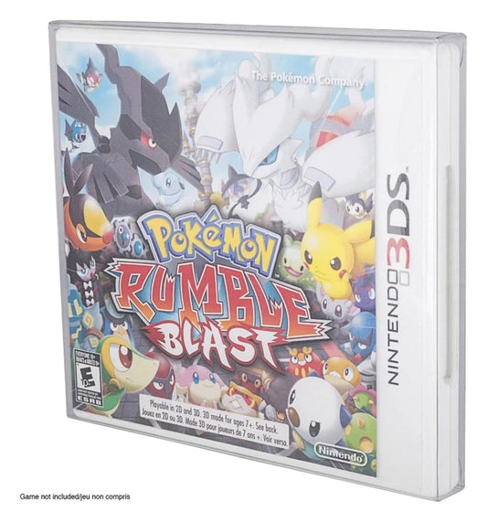 PET Protectors 25-Pack for 3DS (NTSC) Games Evoretro