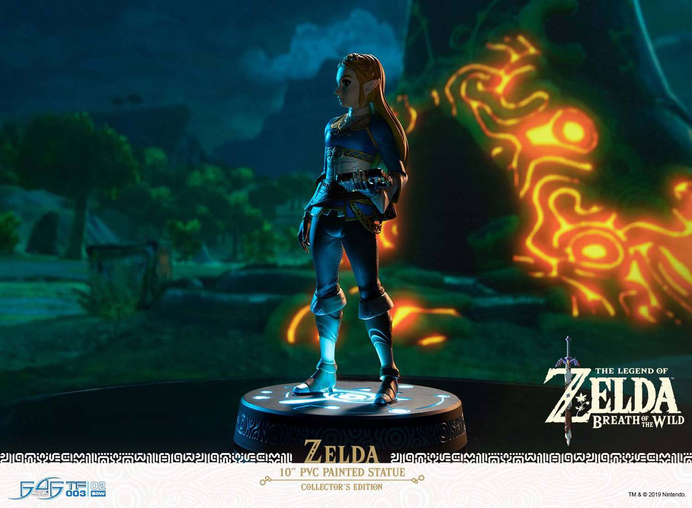 The Legend of Zelda Breath of the Wild PVC Statue Zelda Collector's Edition 25 cm First 4 Figures