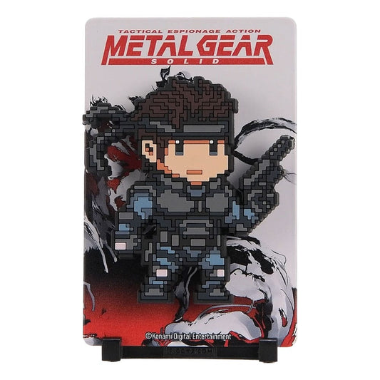 Metal Gear Solid 1 FiGGYZ Magnet Collectible Solid Snake 11 cm