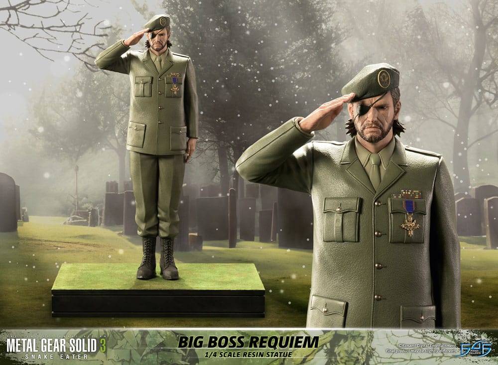 Metal Gear Solid 3: Snake Eater Statue 1/4 Big Boss Requiem 55 cm First 4 Figures