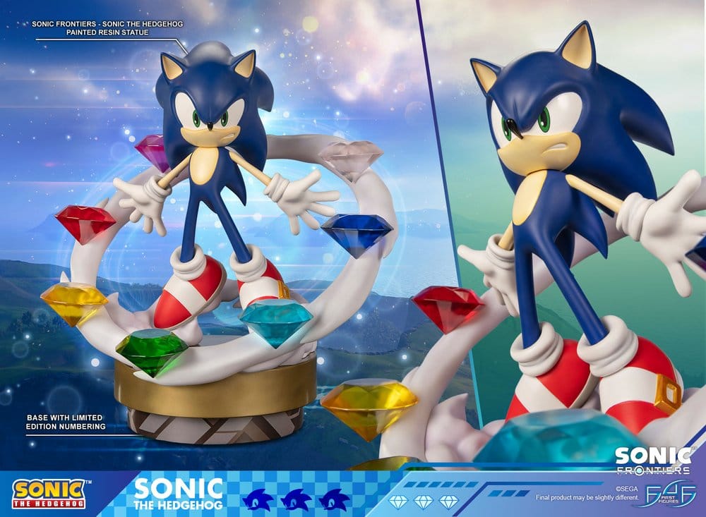 Sonic The Hedgehog Sonic Frontiers Resin Statue Sonic 42 cm