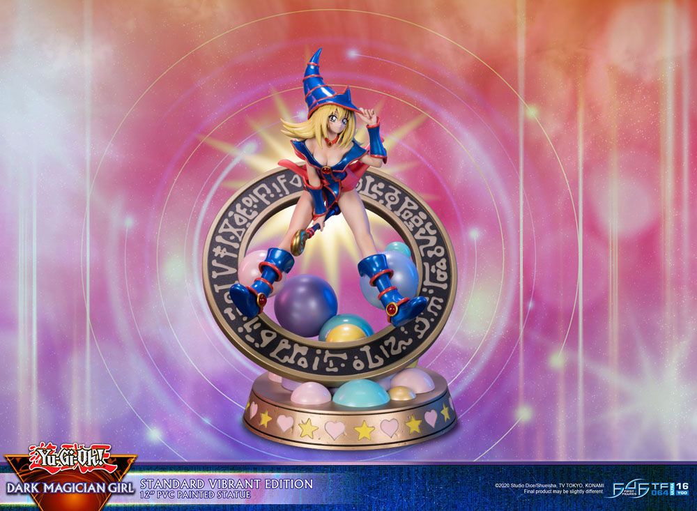 Yu-Gi-Oh! PVC Statue Dark Magician Girl Standard Vibrant Edition 30 cm First 4 Figures