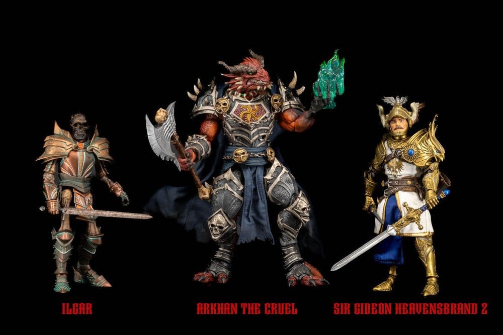 Infinite Legions Actionfigur Arkhan the Cruel Four Horsemen Toy Design