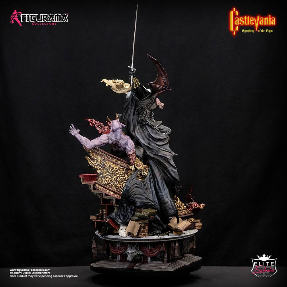 Castlevania: Symphony of the Night Elite Exclusive Statue 1/6 Alucard & Richter Belmont 91 cm Figurama Collectors