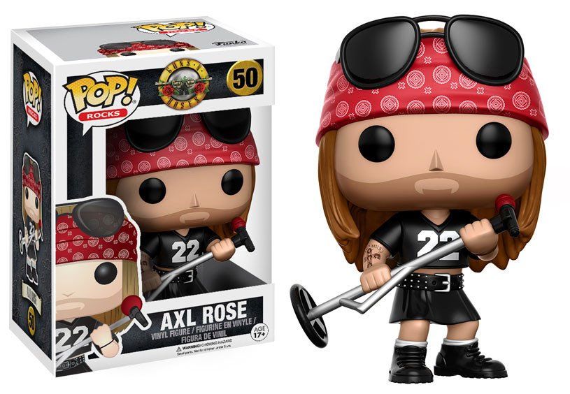 Guns N´ Roses POP! Rocks Vinyl Figure Axl Rose 9 cm Funko POP Funko