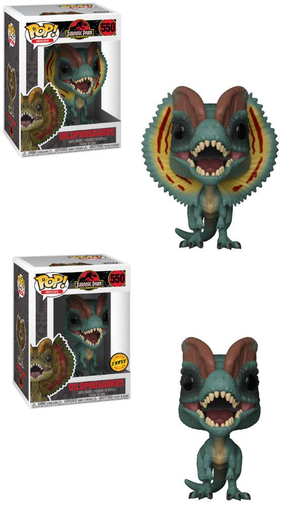 Jurassic Park POP! Movies Vinyl Figures 9 cm Dilophosaurus Assortment (6) Funko