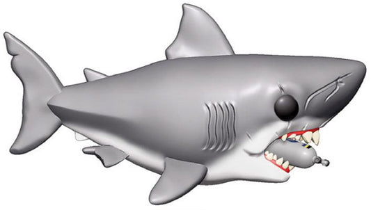 Jaws Oversized POP! Movies Vinyl Figure Jaws with Diving Tank 15 cm Funko POP Funko