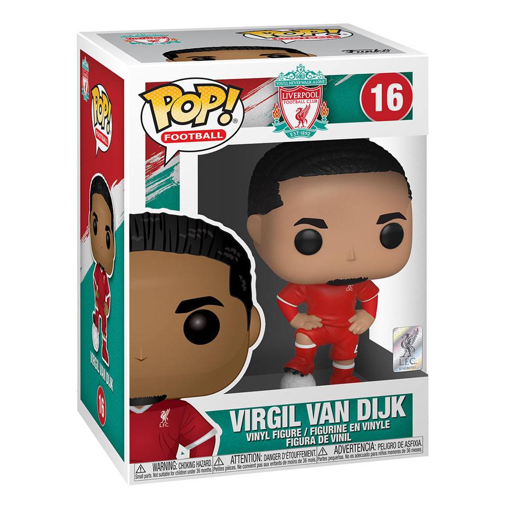 Liverpool F.C. POP! Football Vinyl Figure Virgil van Dijk 9 cm Funko POP Funko