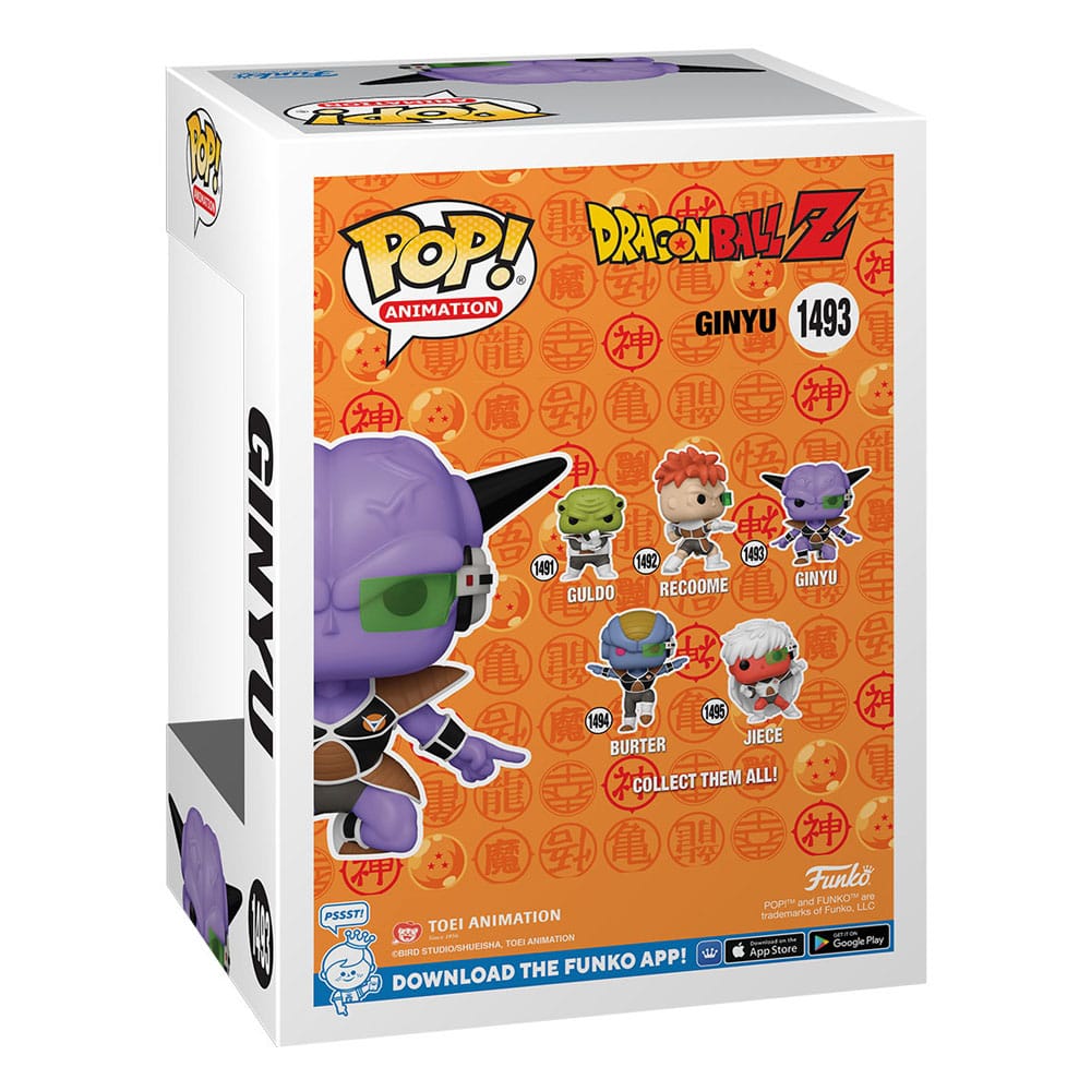 Dragon Ball Z POP! Animation Vinyl Figure Ginyu 9 cm Funko POP
