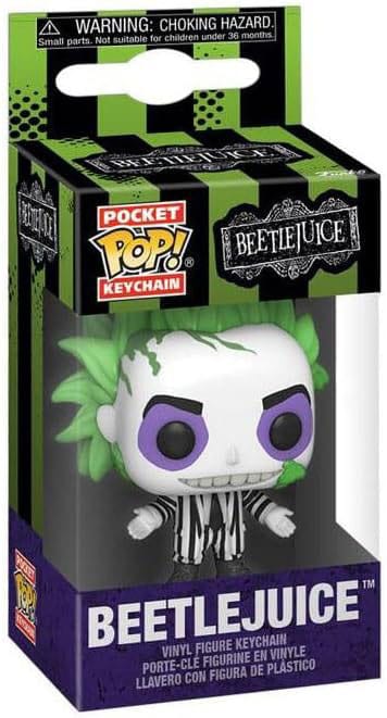 Beetlejuice Pocket POP! Vinyl Keychains 4 cm Beetlejuice Display (12) Funko POP Funko