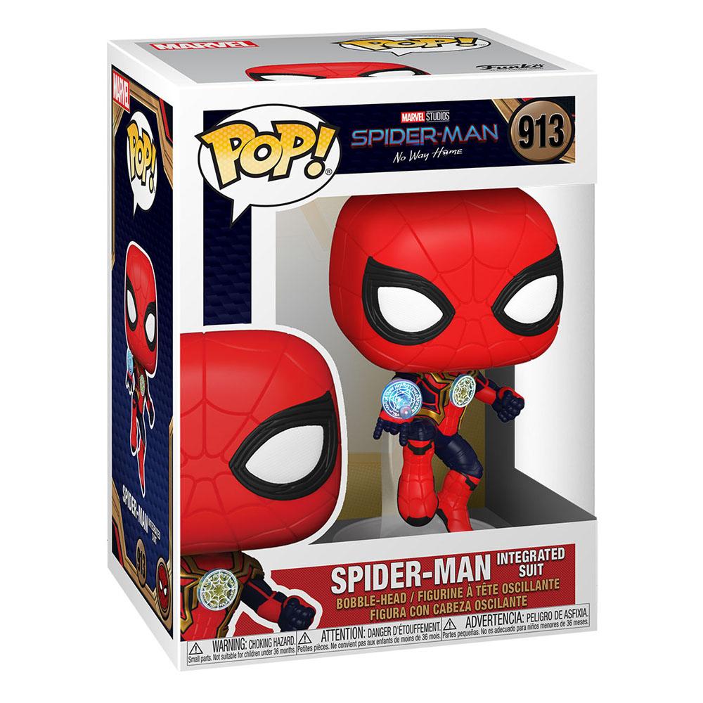 Spider-Man: No Way Home POP! Vinyl Figure Spider-Man (Integrated Suit) 9 cm Funko