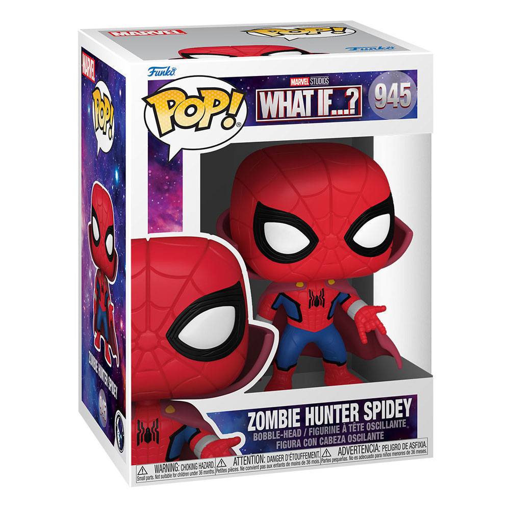 Marvel What If...? POP! TV Vinyl Figure Zombie Hunter Spidey 9 cm Funko