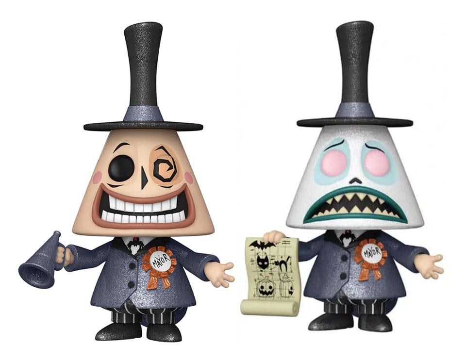Nightmare before Christmas POP! Animation Vinyl Figure Mayor w/Megaphone(DGLT)w/Chase 9 cm Assortment (6) Funko POP