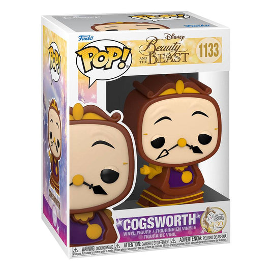Beauty and the Beast POP! Movies Vinyl Figure Cogsworth 9 cm Funko POP Funko