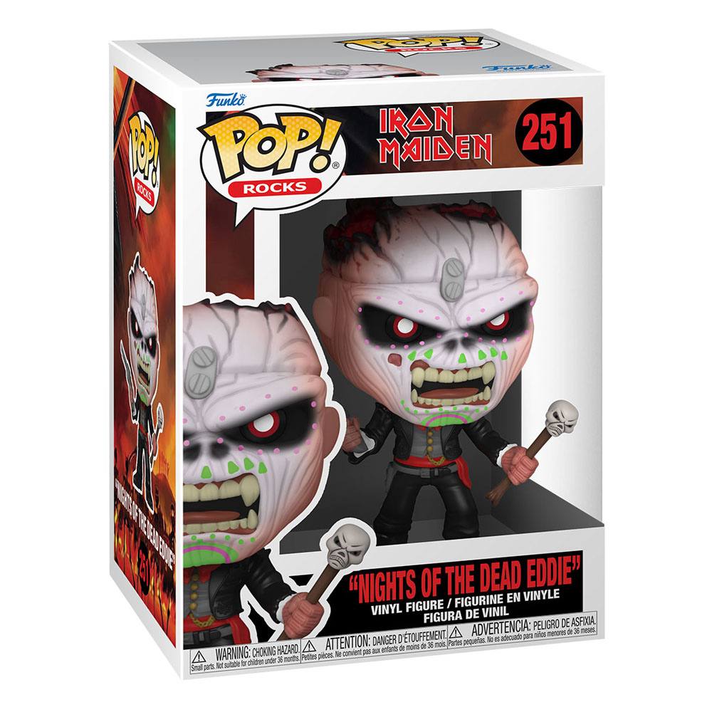Iron Maiden POP! Rocks Vinyl Figure Eddie - Nights of the Dead 9 cm Funko POP Funko
