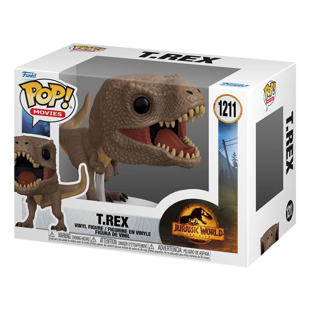 Jurassic World 3 POP! Movies Vinyl Figure T-Rex 9 cm Funko