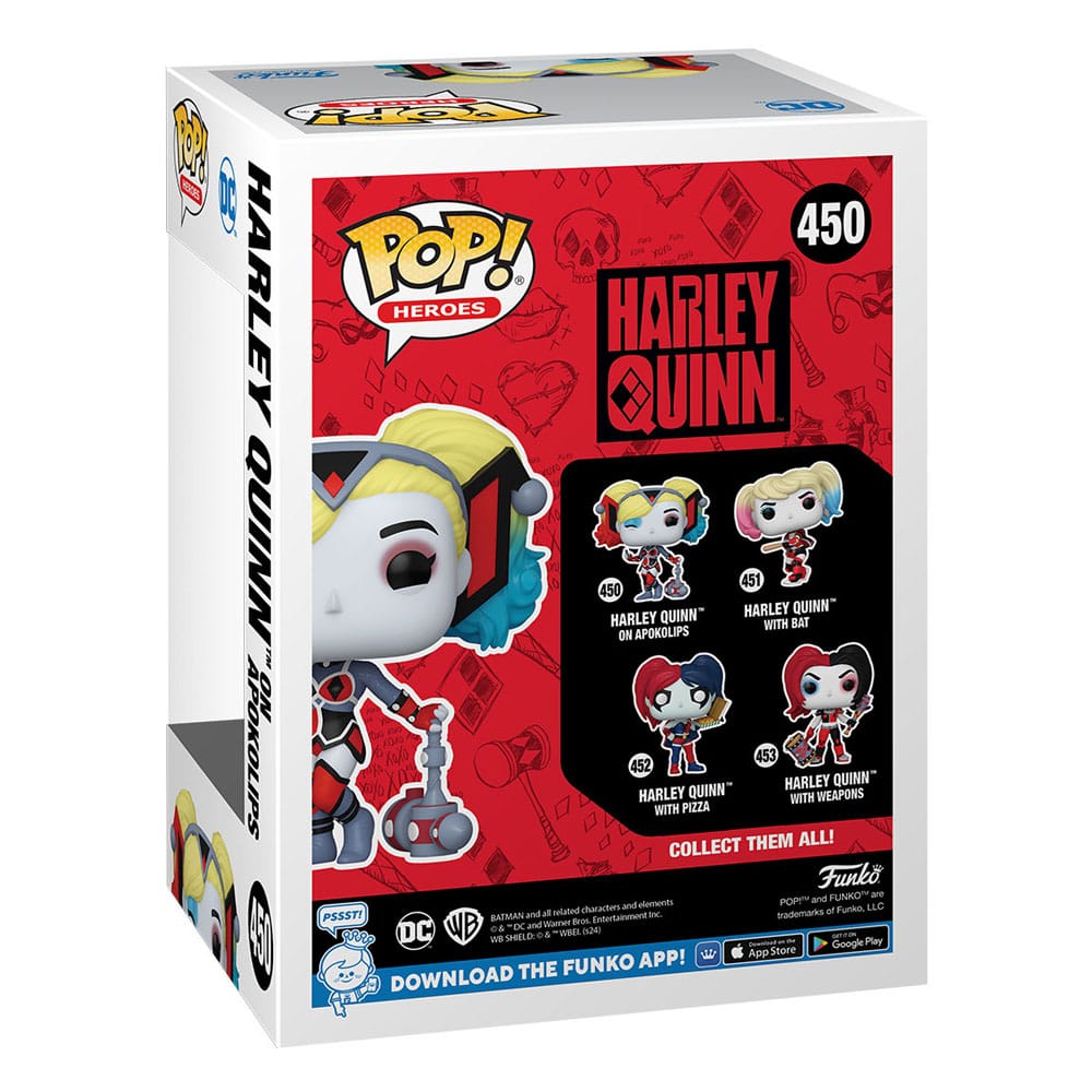 DC Comics: Harley Quinn Takeover POP! Heroes Vinyl Figure Harley (Opokolips) 9 cm Funko