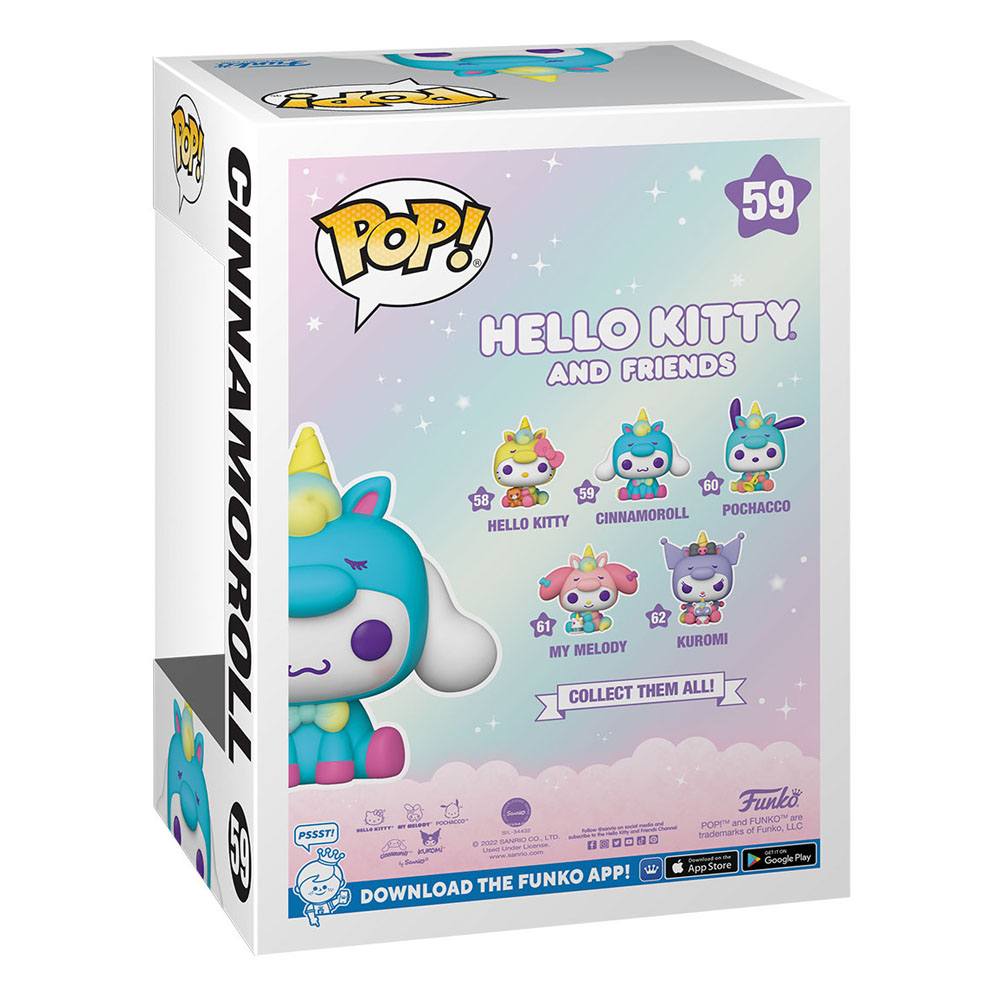 Hello Kitty and Friends POP! Sanrio Vinyl Figure Cinnamoroll 9 cm Funko