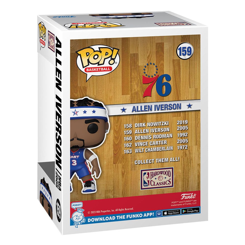 NBA Legends POP! Sports Vinyl Figure Allen Iverson (2005) 9 cm Funko POP Funko