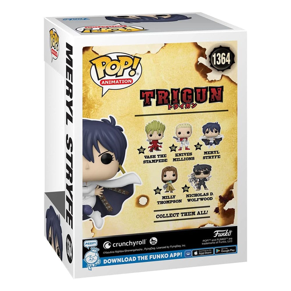 Trigun POP! Television Vinyl Figure Meryl Stryfe 9 cm Funko