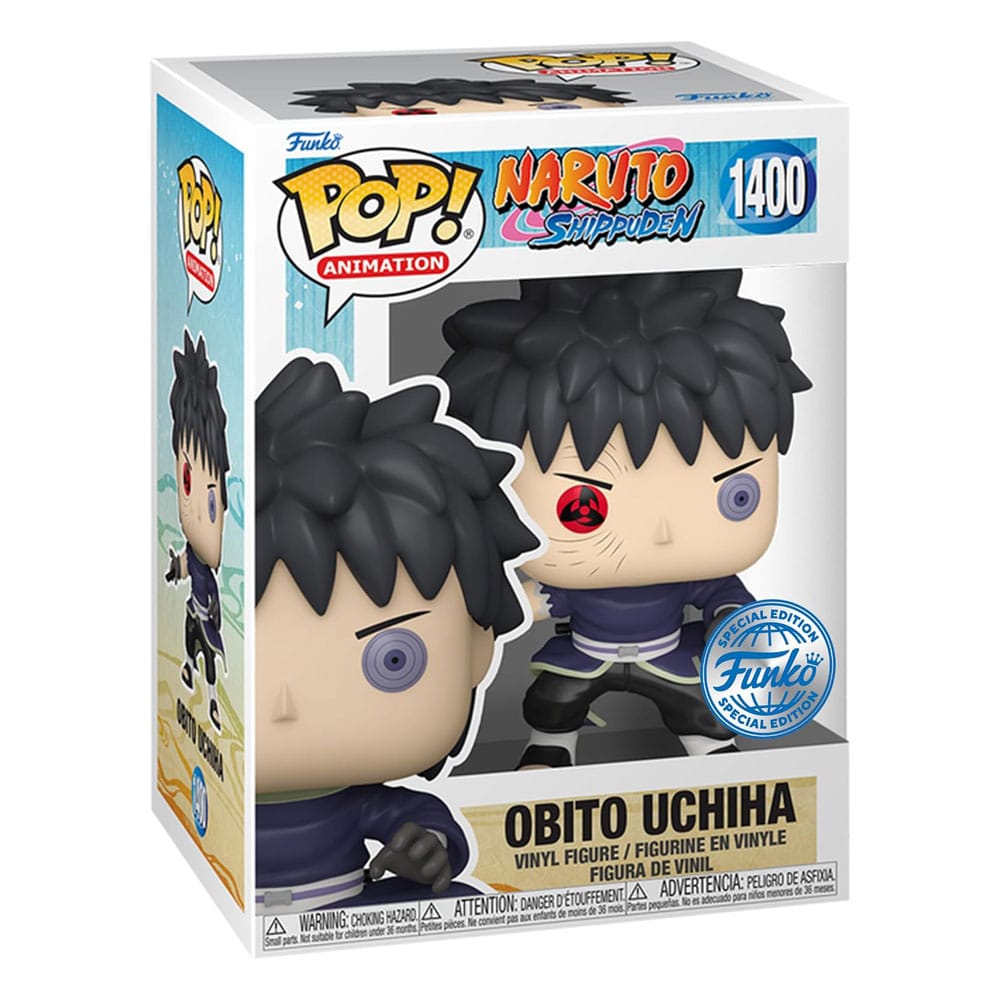 Naruto Pop! Animation Vinyl Figure Obito Uchiha 9 cm Funko