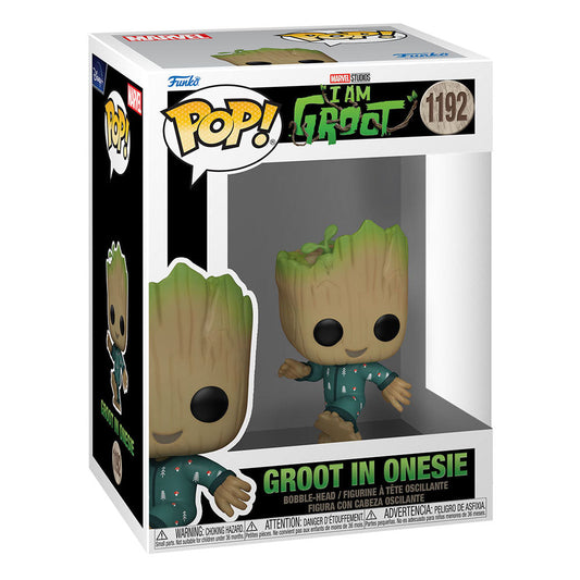 I Am Groot POP! Vinyl Figure Groot PJs (dancing) 9 cm Funko