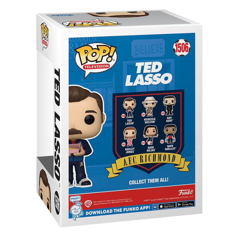 Ted Lasso POP! TV Vinyl Figure Ted w/biscuits 9 cm Funko POP