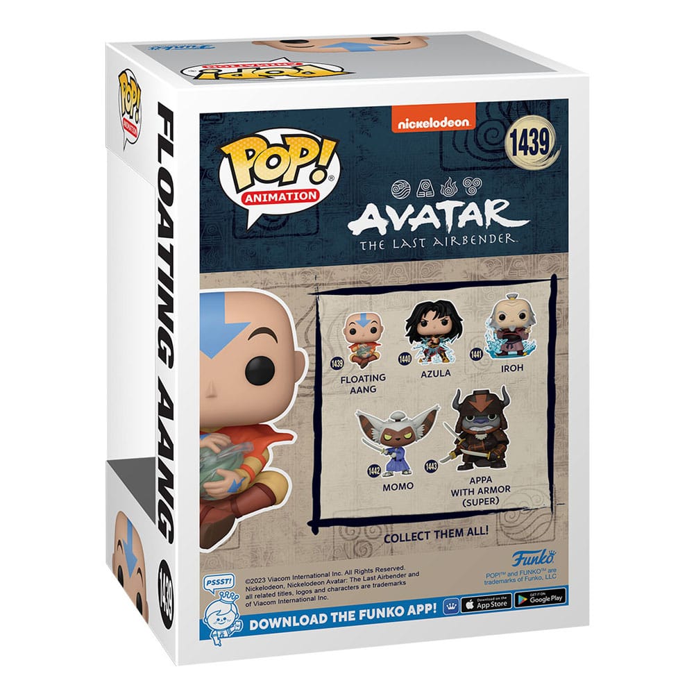 Avatar The Last Airbender POP! Animation Vinyl Figure Aang Floating 9 cm Funko