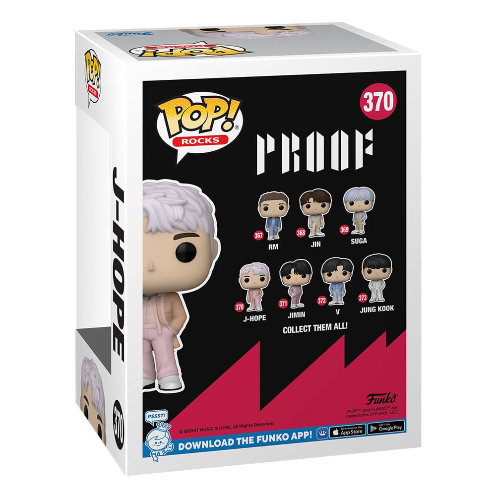 BTS POP! Rocks Vinyl Figure J Hope 9 cm Funko