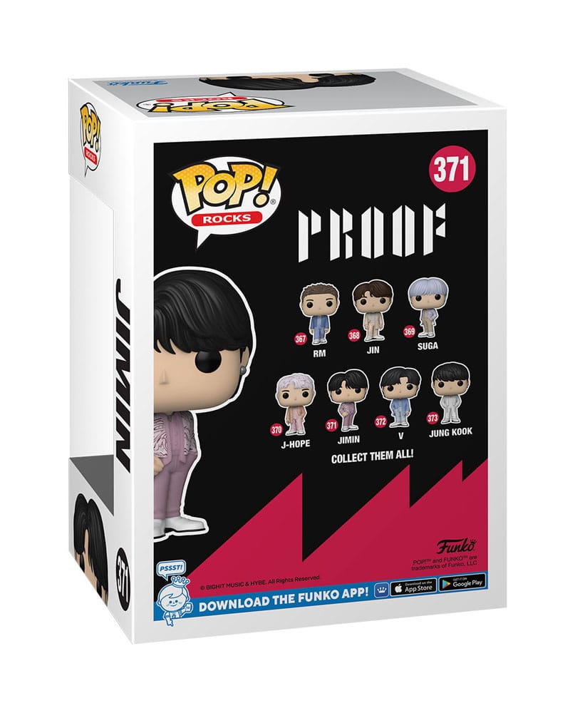 BTS POP! Rocks Vinyl Figure Jimin 9 cm Funko