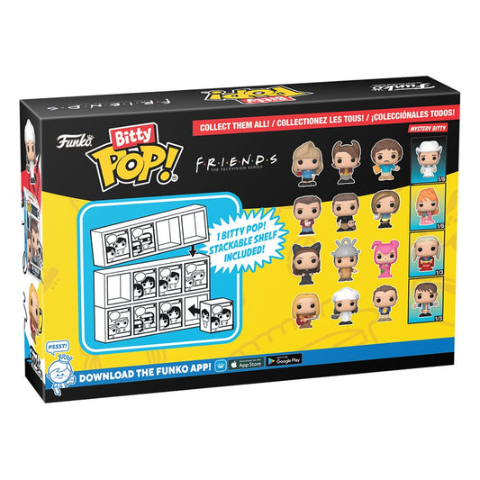 Friends Bitty POP! Vinyl Figure 4-Pack Joey 2,5 cm Funko POP