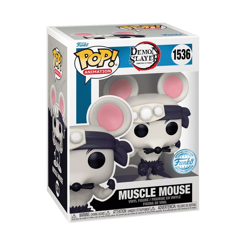 Demon Slayer: Kimetsu no Yaiba POP! Animation Vinyl Figure Muscle Mouse Exclusive 9 cm Funko POP