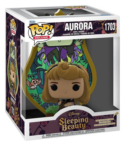 Disney POP! Deluxe Vinyl Figure Aurora(Glass) 9 cm Funko