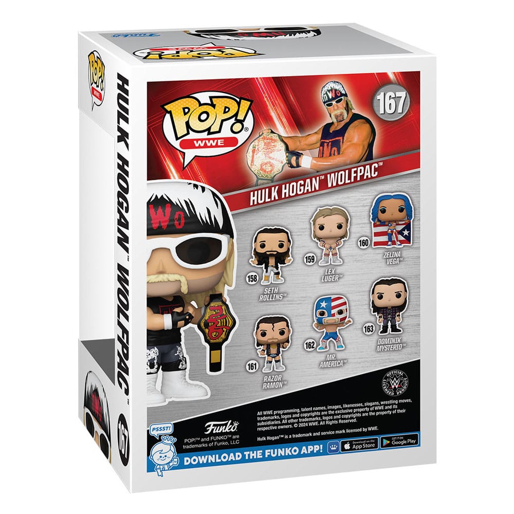 WWE POP! Vinyl Figure Wolfpac Hogan 9 cm Funko POP